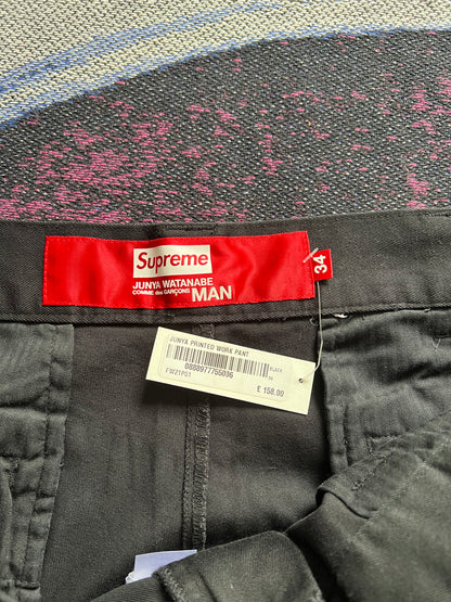 Supreme JUNYA WATANABE CDG MAN Printed Work Pant