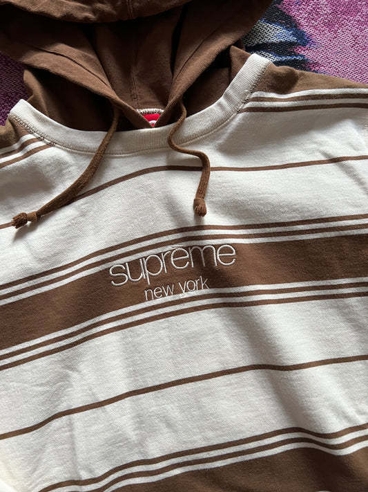 Supreme Stripe Hoodie