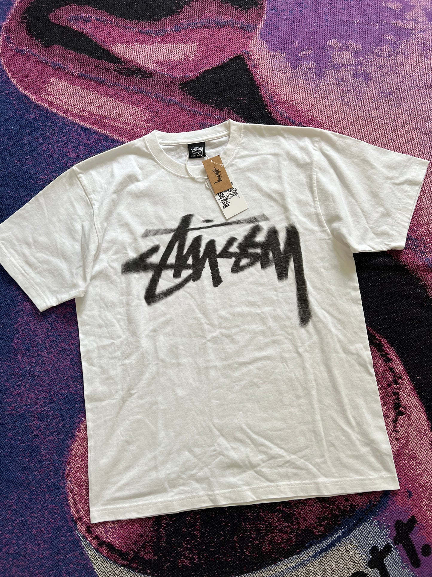 Stussy Dizzy T-Shirt White