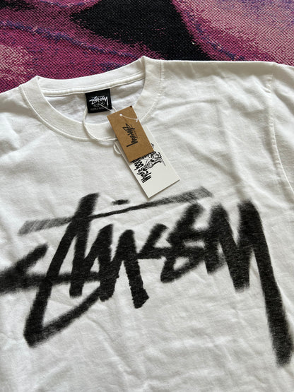 Stussy Dizzy T-Shirt White