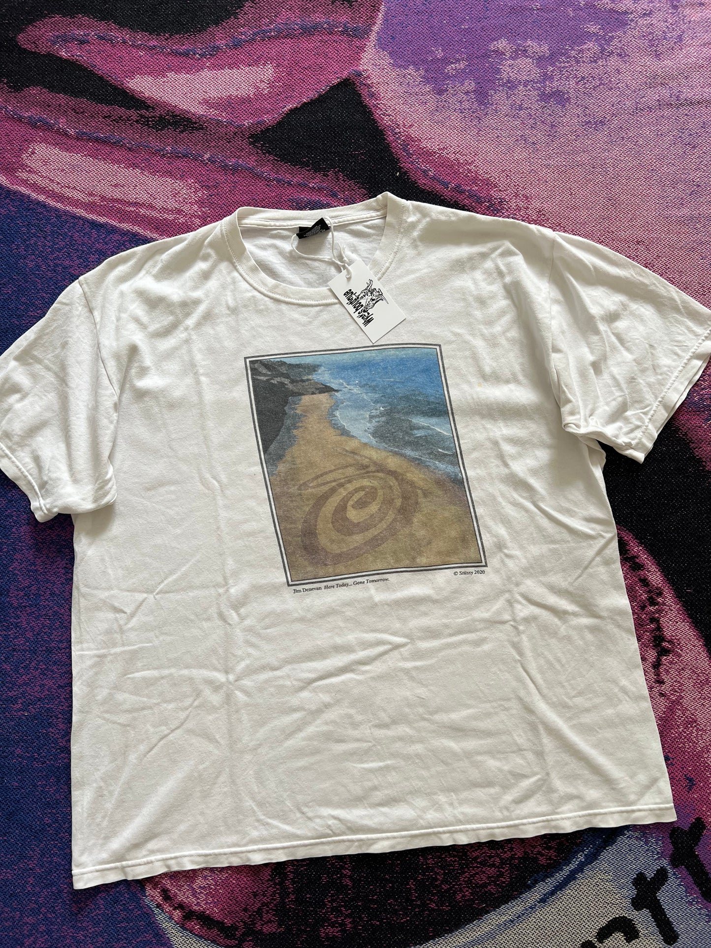 Stussy Beach Tee White