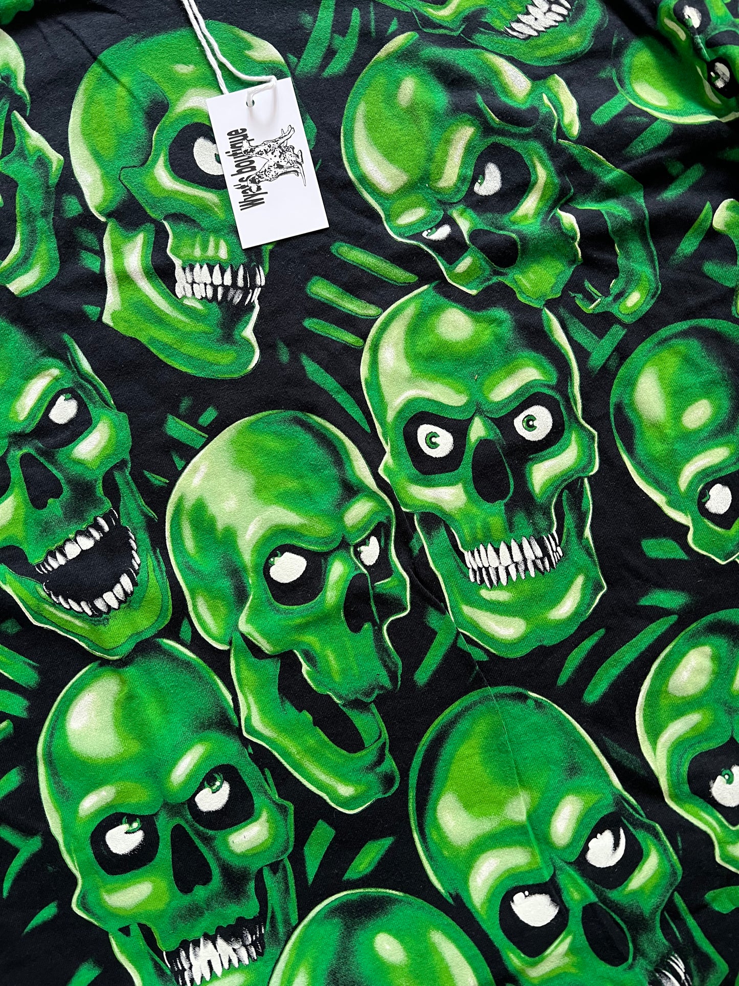 Liquid Blue Tee Black/Green