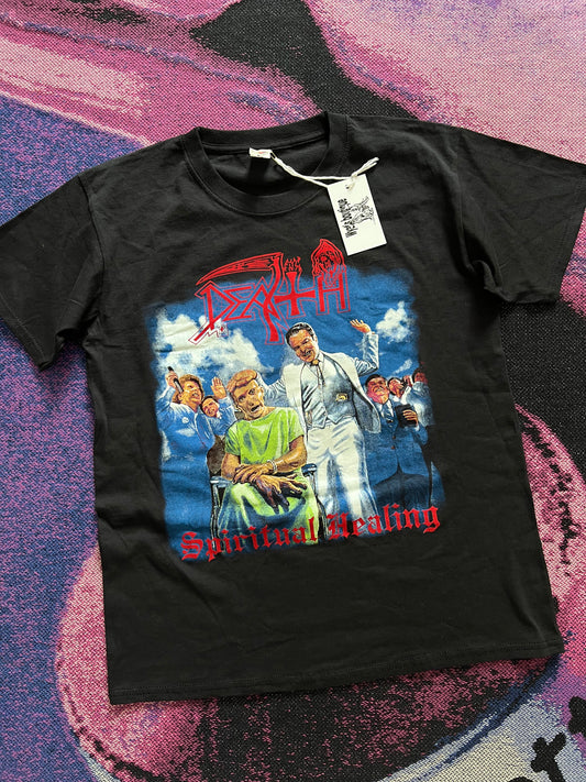 Vintage Spiritual Healing T-shirt Black