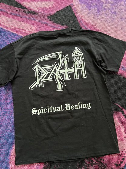 Vintage Spiritual Healing T-shirt Black