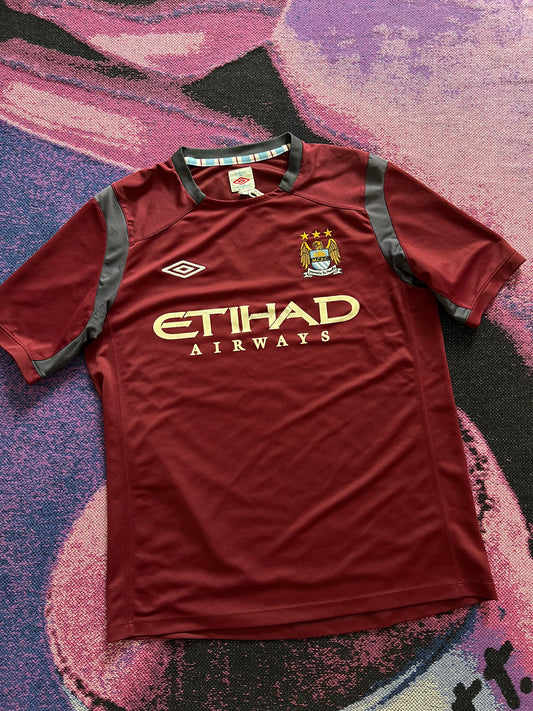 Manchester City Football Jersey Red