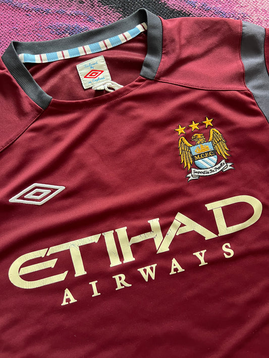 Manchester City Football Jersey Red