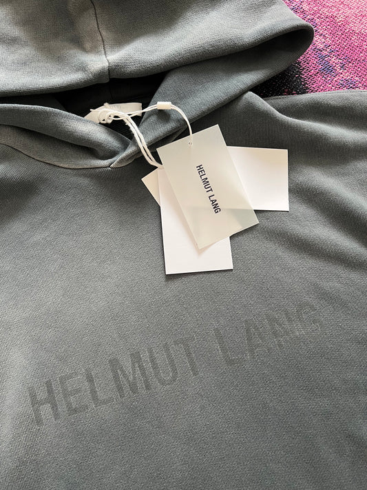 Helmut Lang Lazer Studio Hoodie Grey