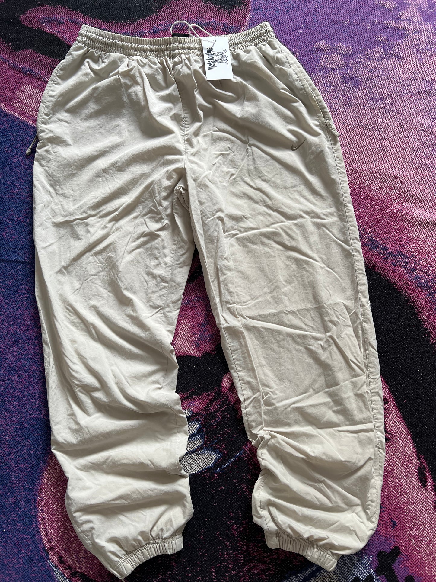 Nike Track Pants Beige