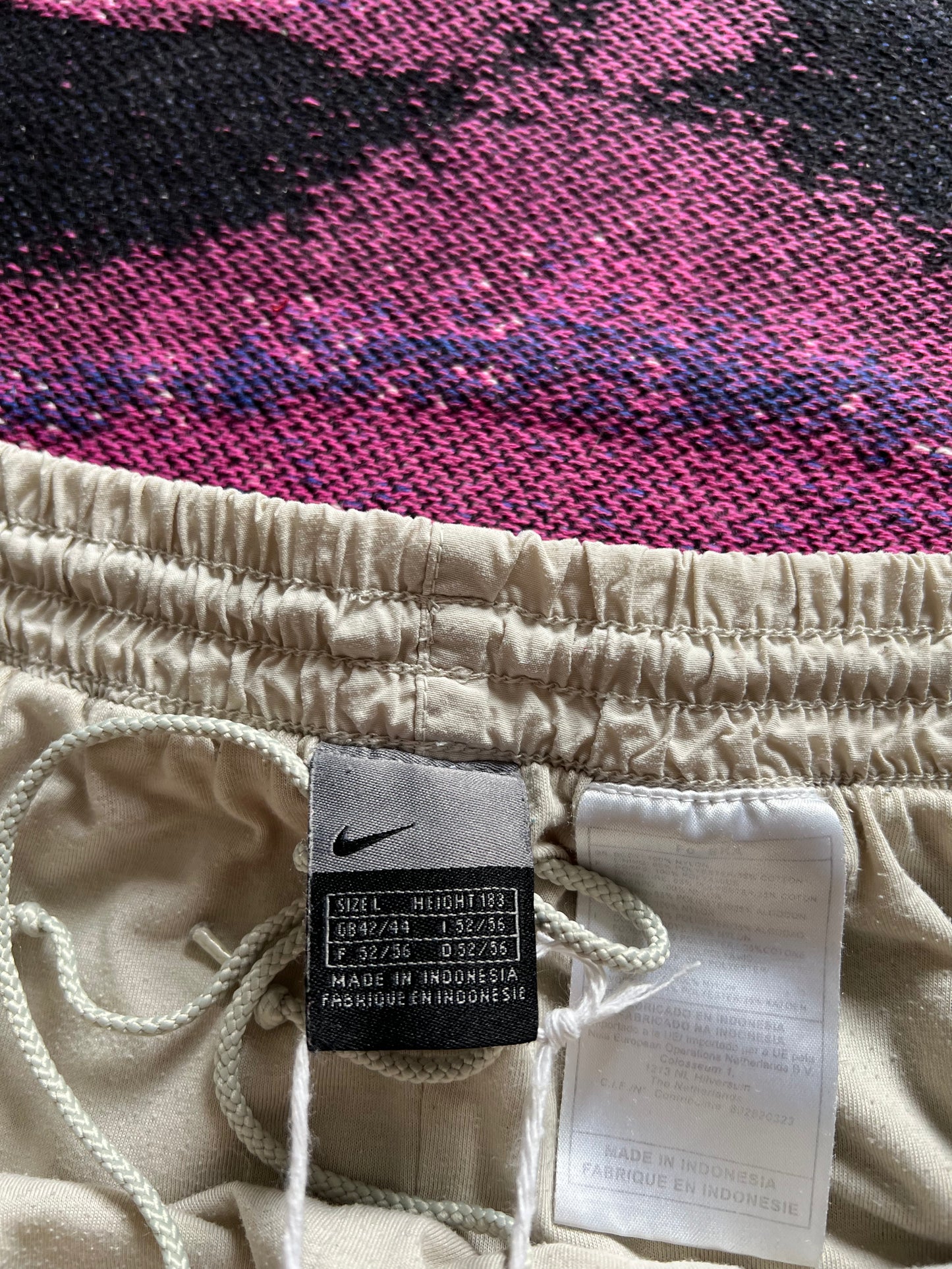Nike Track Pants Beige
