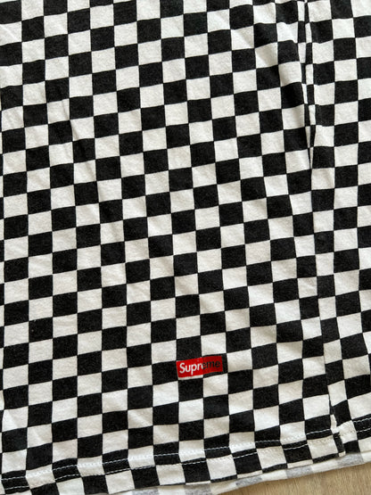 Supreme Hanes Checkered T-Shirt