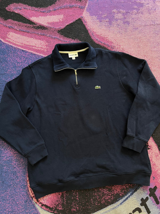 Lacoste 1/4 Zip Up Hoodie