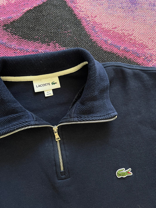 Lacoste 1/4 Zip Up Hoodie