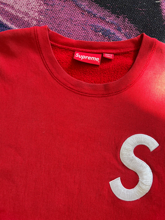Supreme S Logo Crewneck