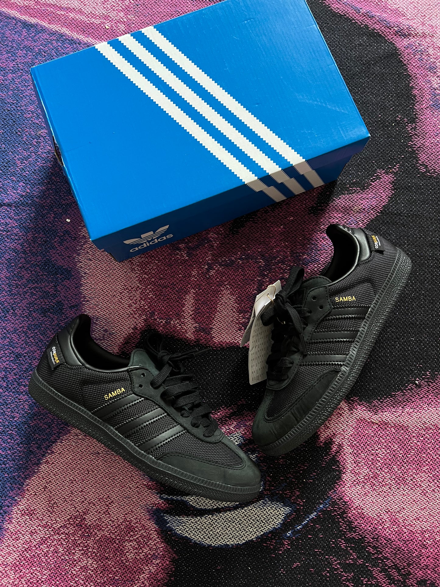 Adidas Samba OG Black Carbon Cordura