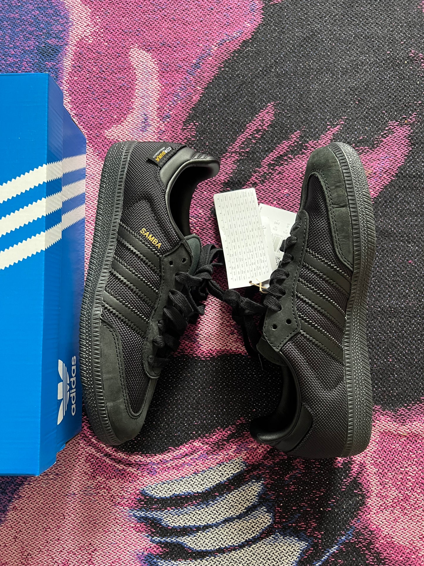 Adidas Samba OG Black Carbon Cordura