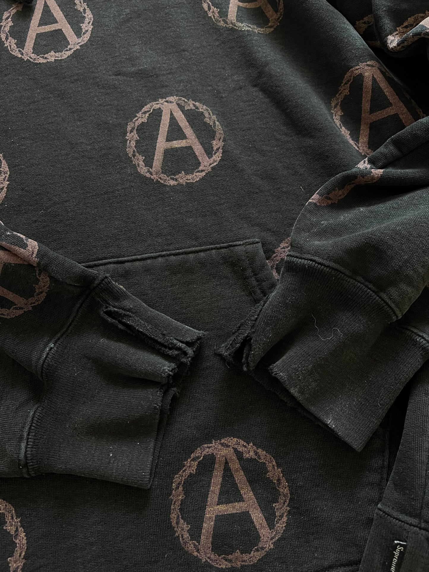 Supreme Undercover Anarchy Hoodie Black