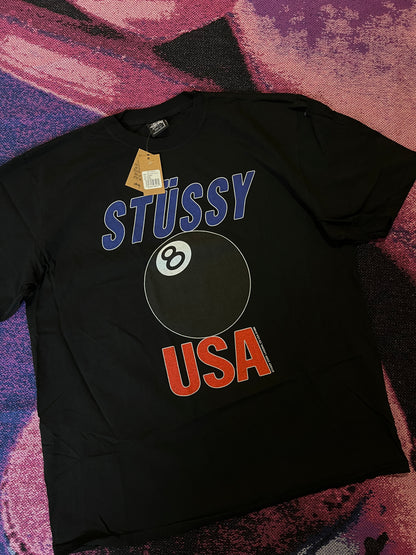 Stussy Usa 8ball T-Shirt
