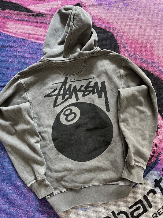 Stussy 8 Ball Zip Up Hoodie