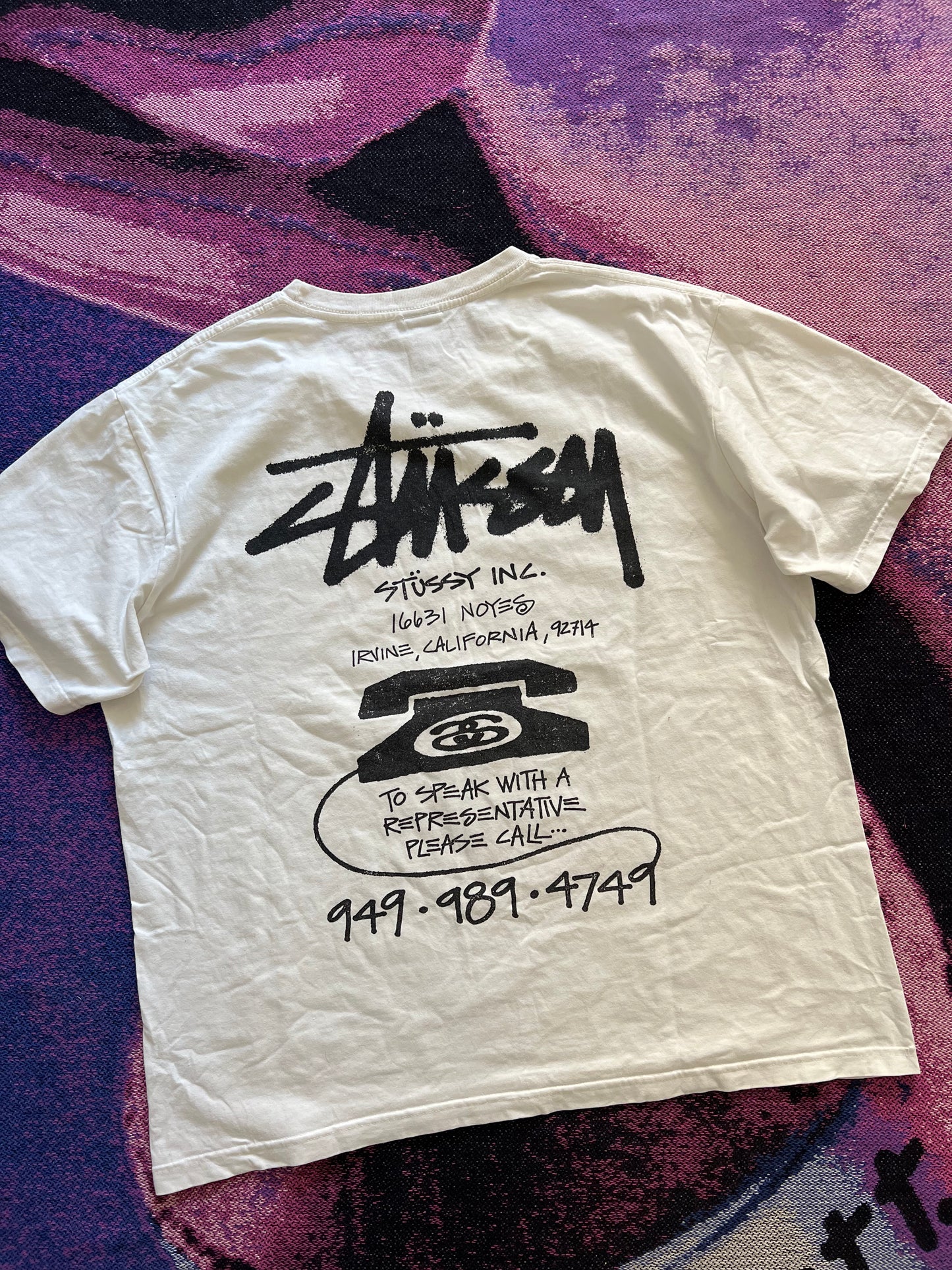 Stussy Telephone T-Shirt