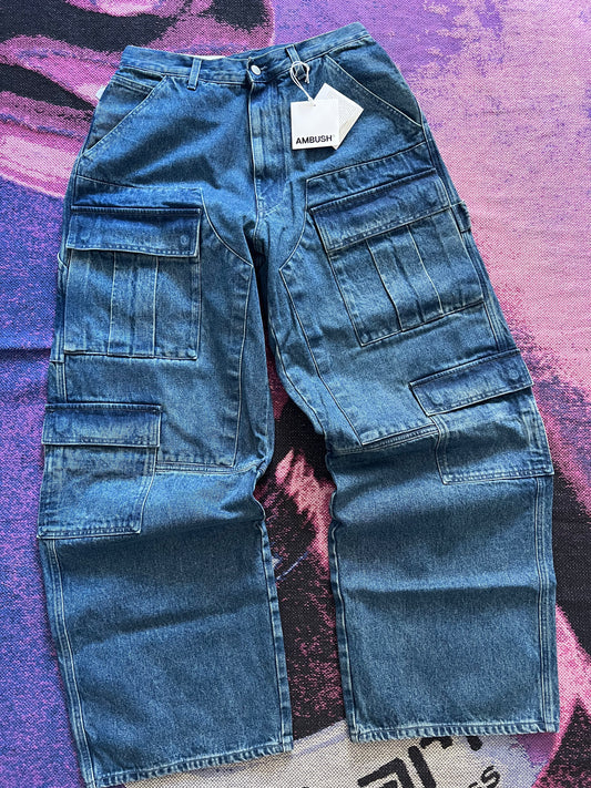 Ambush Denim Cargo Pants