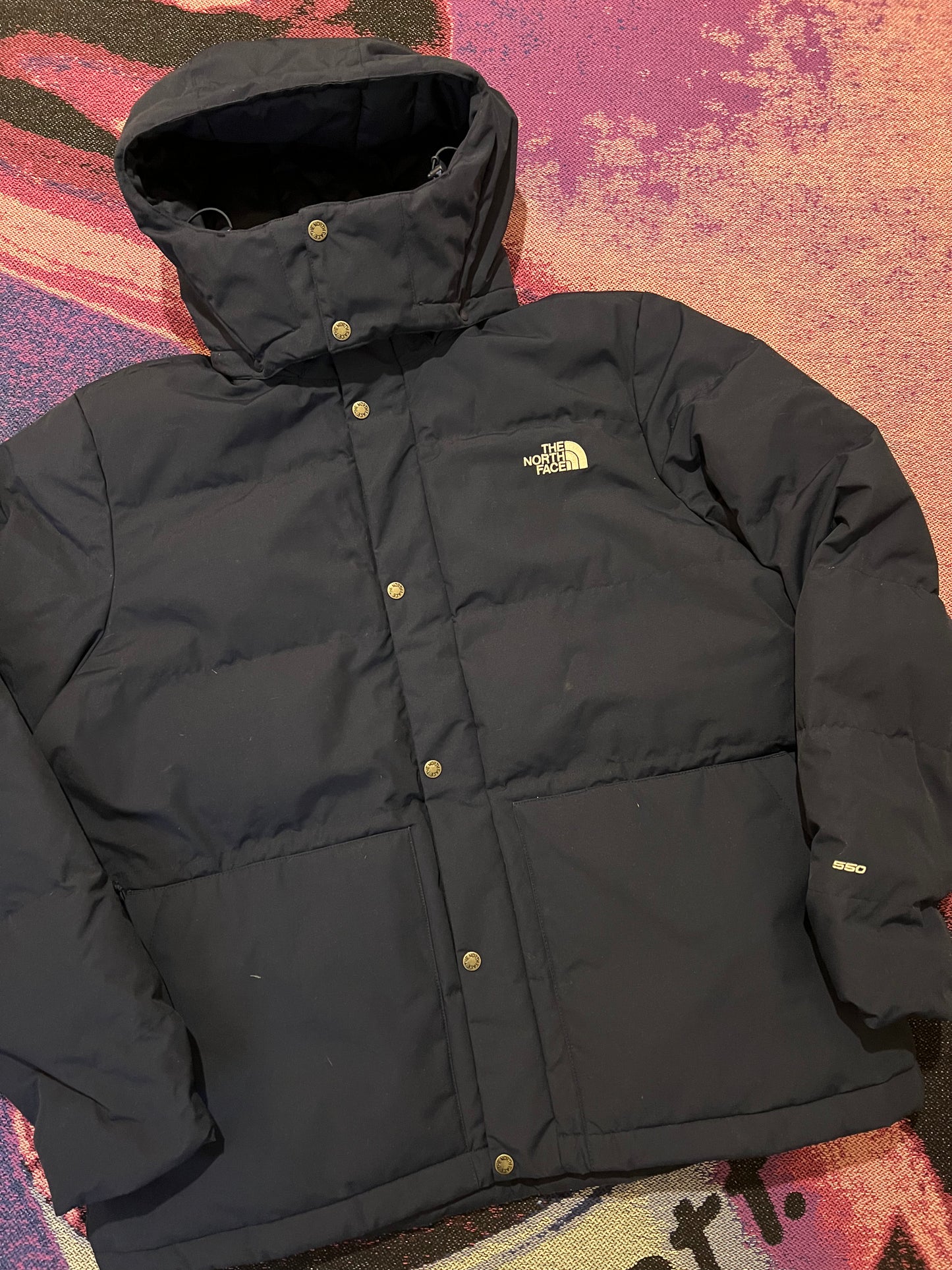 The North Face Puffer Jacket Navy