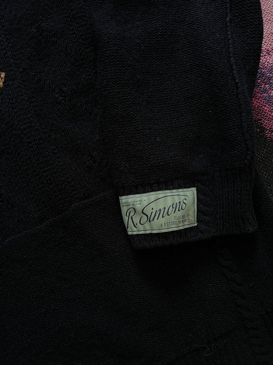 Raf Simons Berlin Print Oversized Knit