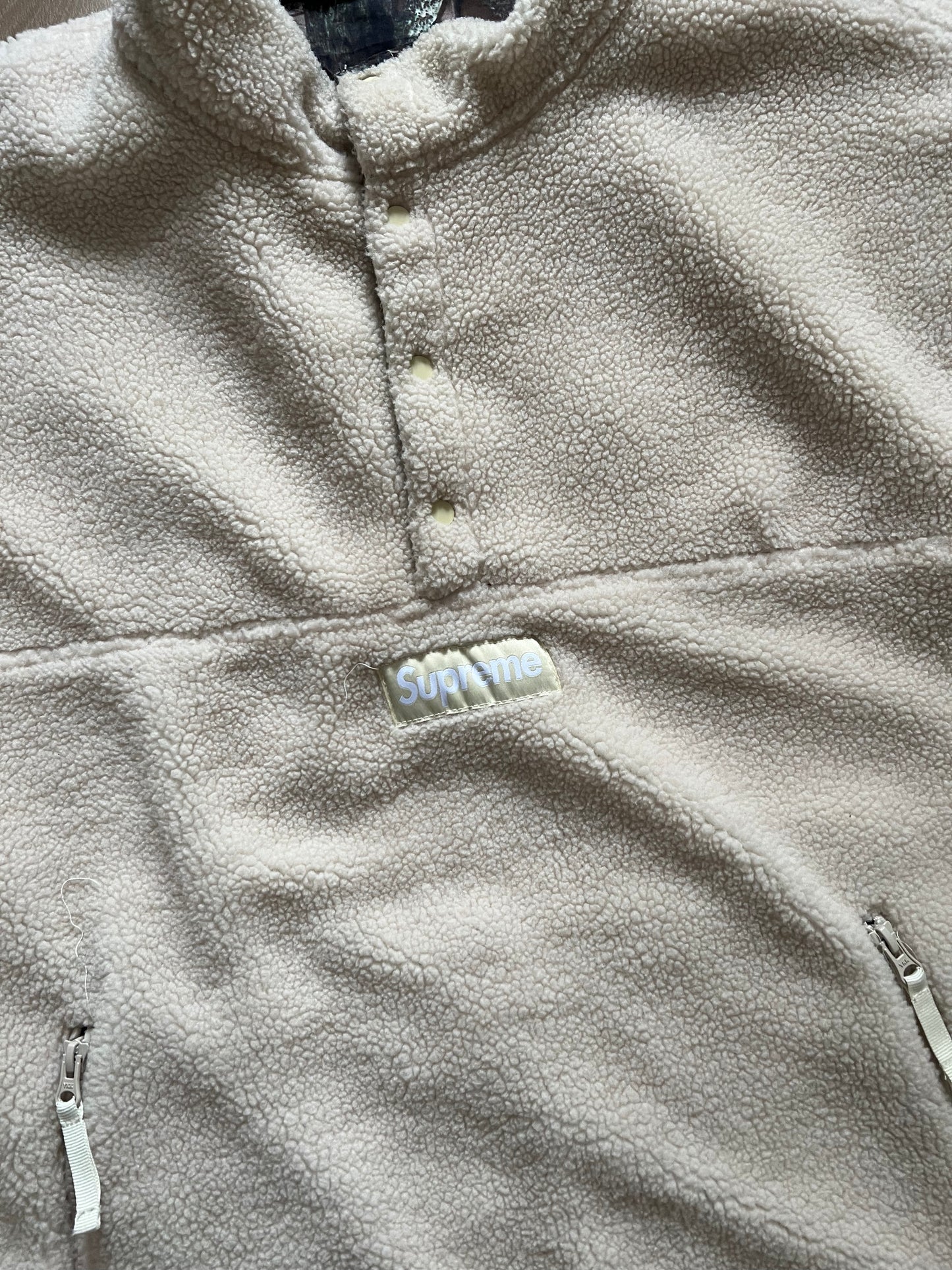 Supreme Polartec Shearling Reversible Pullover (FW24)