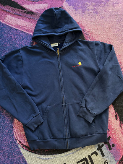 Carhartt American Script Zip Up Hoodie