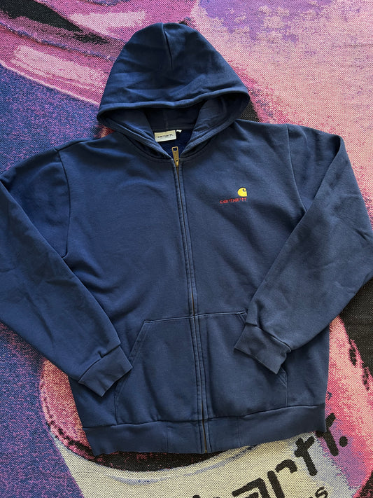 Carhartt American Script Zip Up Hoodie