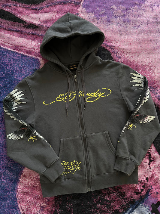 Ed Hardy Zip Up Hoodie