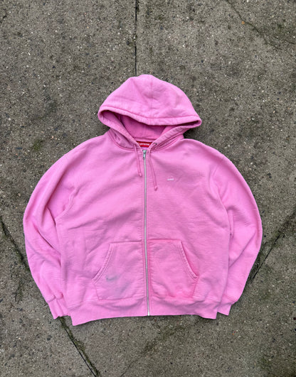 Supreme Small Box Logo Zip Up Hoodie
