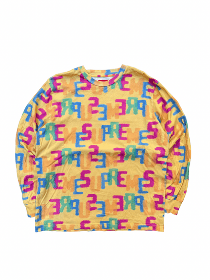 Supreme Letters Longsleeve 2018 - Wyat’s Boutique