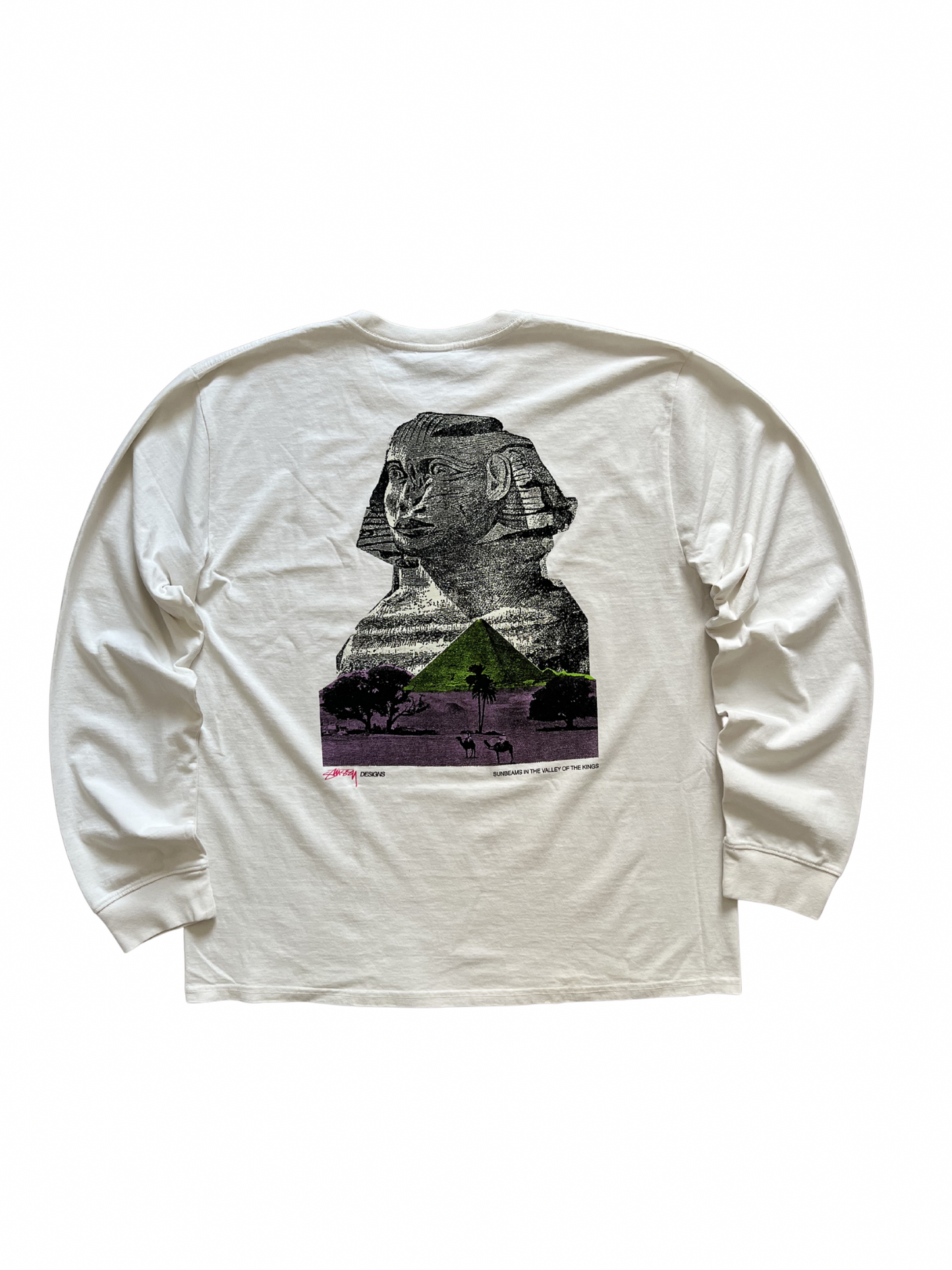 Stussy Sphinx Pig Dyed Longsleeve T-Shirt