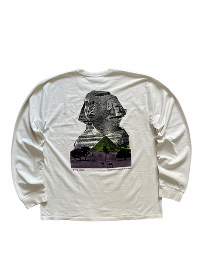 Stussy Sphinx Pig Dyed Longsleeve T-Shirt