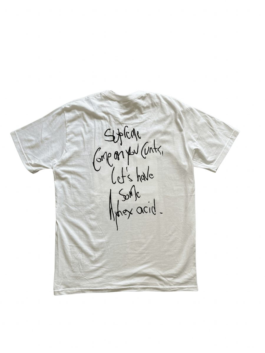 Supreme Aphex Twin T-shirt White - Wyat’s Boutique