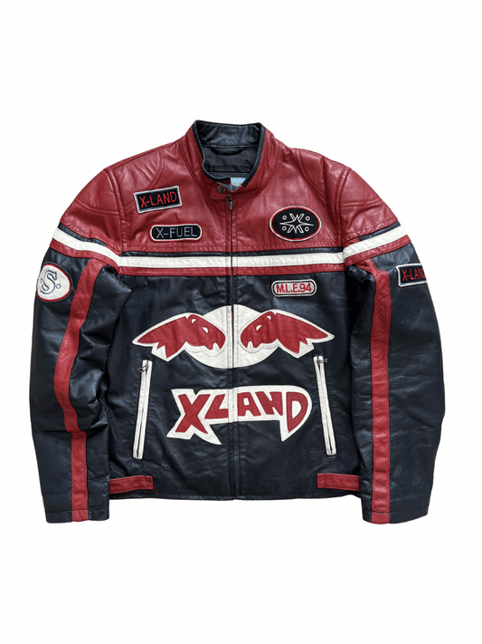 Vintage Redbull Arizona Leather Jacket - Wyat’s Boutique