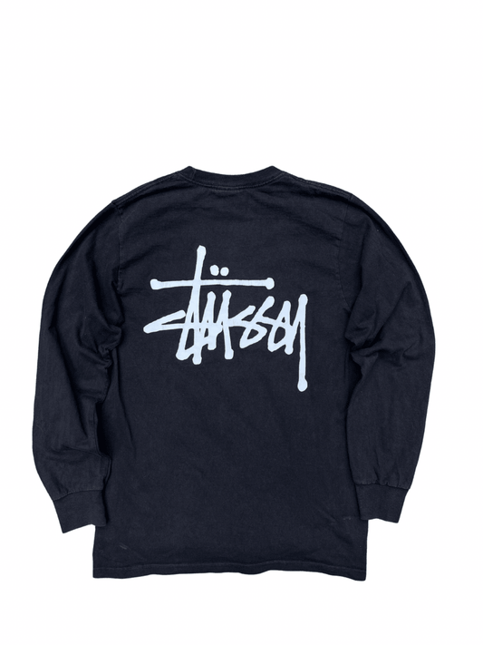 Stussy Stock Logo Longsleeve - Wyat’s Boutique