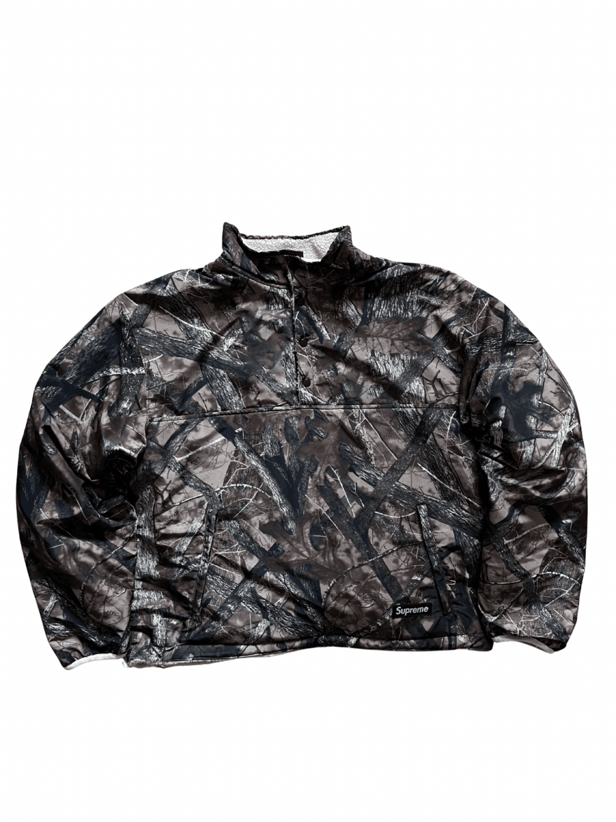 Supreme Polartec Shearling Reversible Pullover (FW24) - Wyat’s Boutique