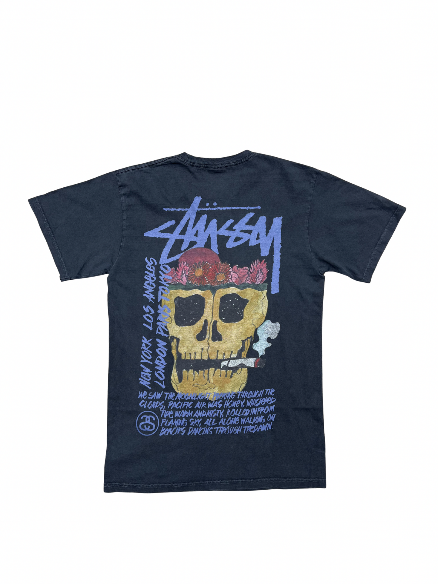 Stussy Smokin Skull T-Shirt