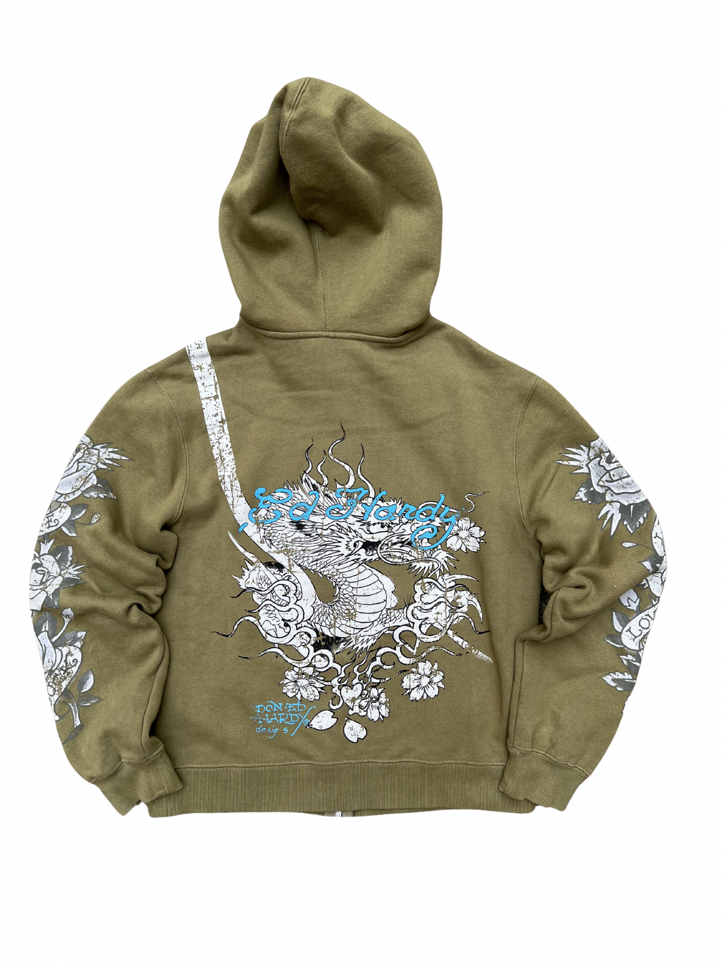 Ed Hardy Zip Up Hoodie