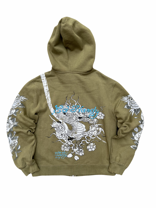 Ed Hardy Zip Up Hoodie