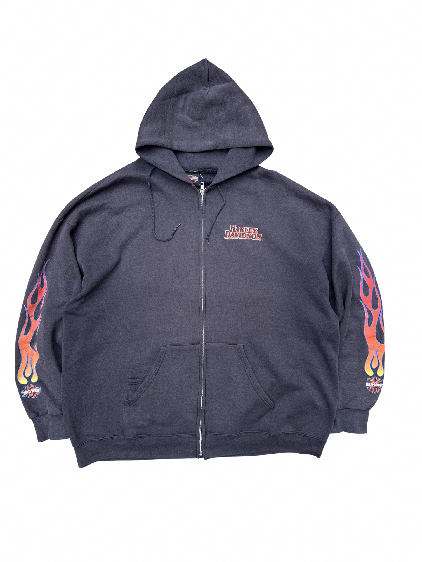 Harley Davidson Vintage Zip Up Hoodie