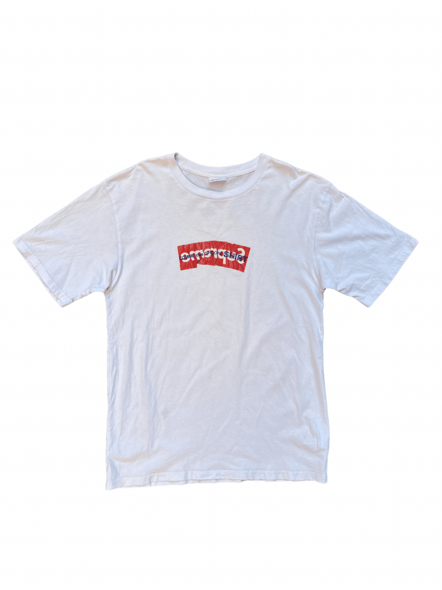 Supreme Comme Des Garcons SHIRT Box Logo T-Shirt - Wyat’s Boutique