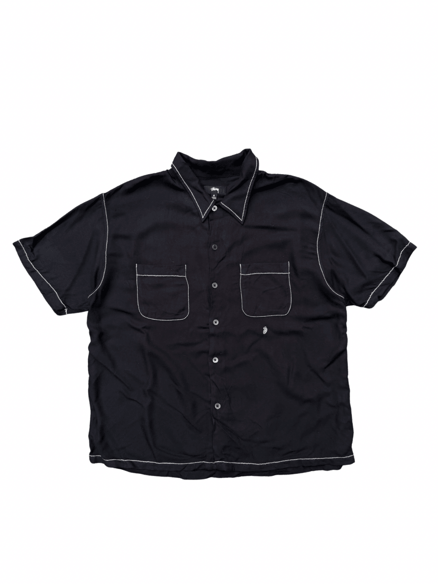 Stussy Contrast Pick Stitched Shirt - Wyat’s Boutique