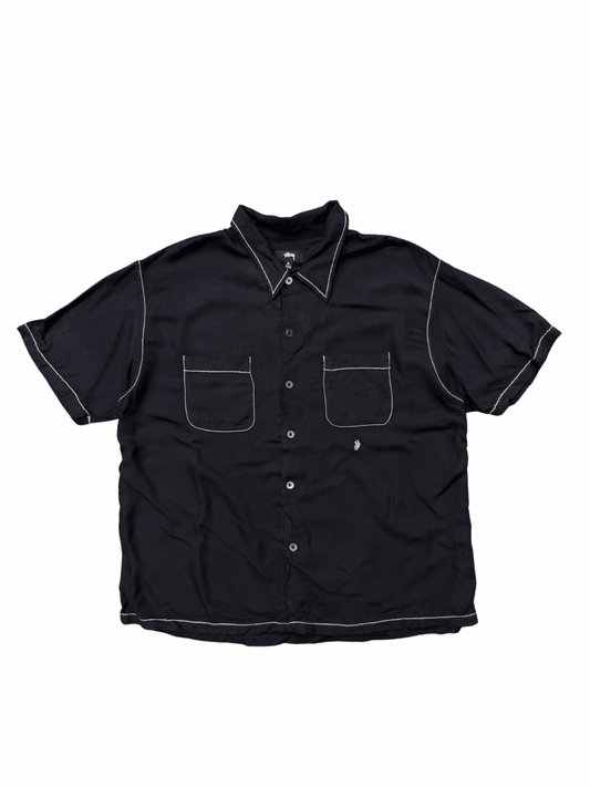 Stussy Contrast Pick Stitched Shirt - Wyat’s Boutique