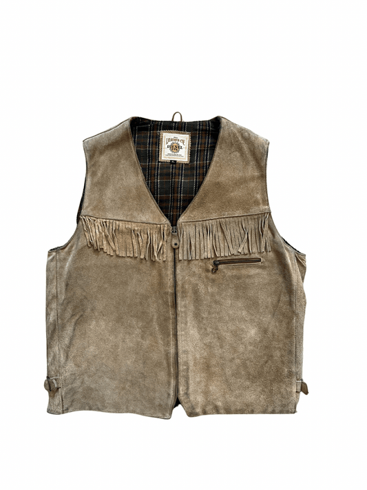 Diesel Leathe Vest - Wyat’s Boutique