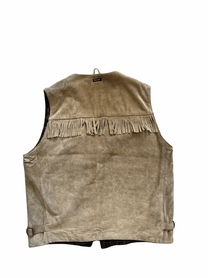 Diesel Leathe Vest - Wyat’s Boutique