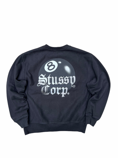Stussy 8 Ball Corp Crewneck