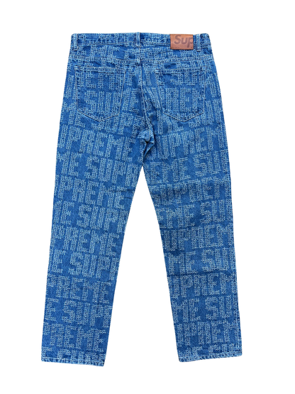 Supreme Needle Punch Regular Jeans