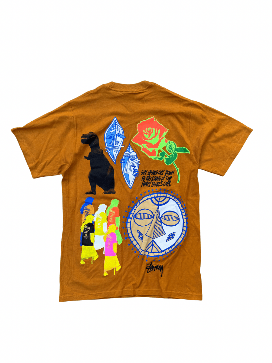 Stussy Funky Tribe T-Shirt - Wyat’s Boutique